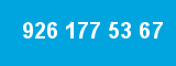 926 177 53 67 926 177 53 67